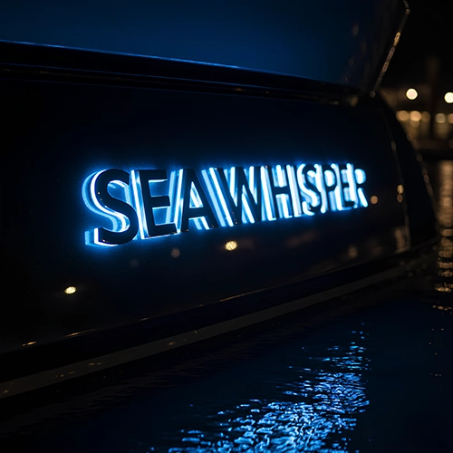 Illuminated Boat Sign
